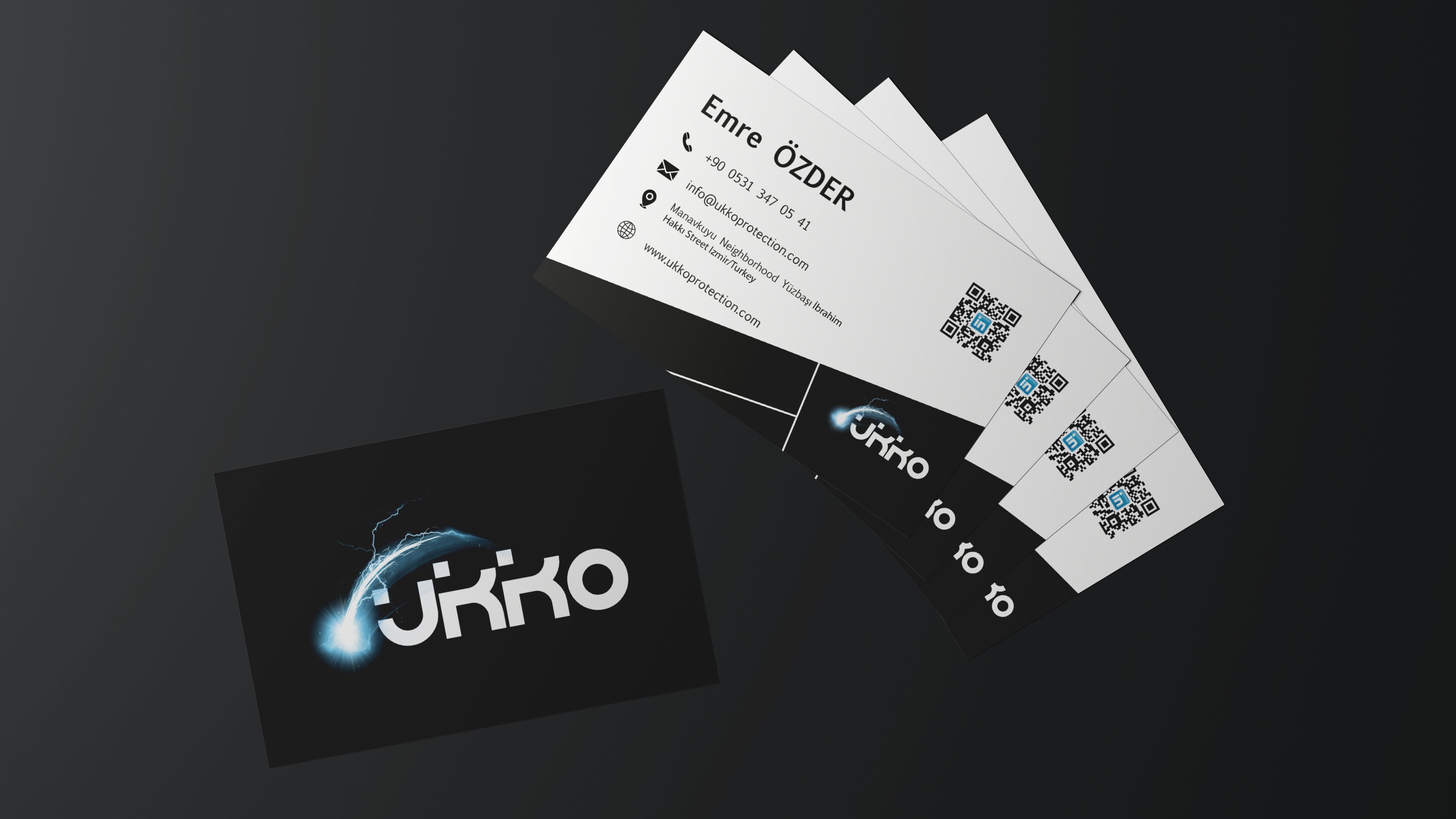 UKKO Kurumsal Kartvizit Tasarımı